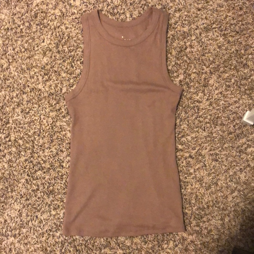 Purple tank top size S
